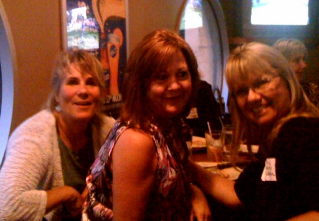 Gail Green, Cassie Howard, Cathy Eder at Friday Night Ladies Happy Hour